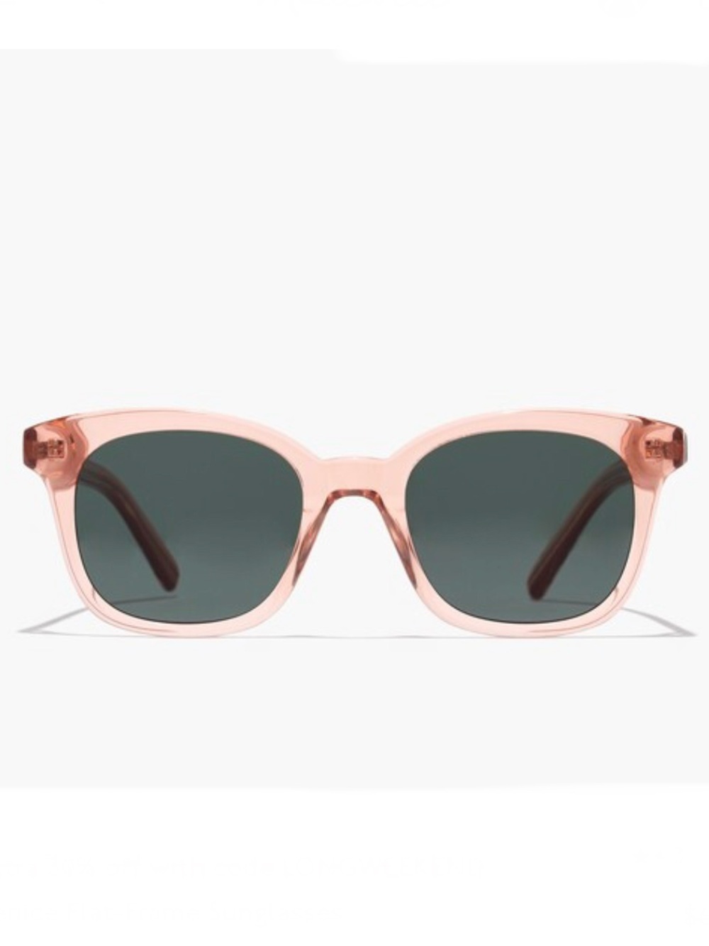 Madewell Venice Flat-Frame Sunglasses - Milky Dried Coral